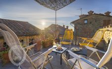 Terraced house with panoramic terrace