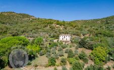 Villa con vista panoramica e terreno