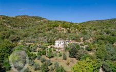 Villa con vista panoramica e terreno